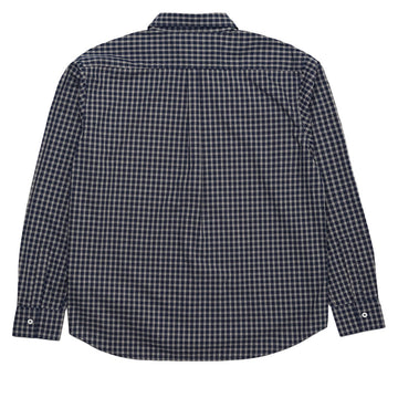 Last Resort AB OG Long Sleeve Shirt - Navy/Grey Check