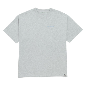 Last Resort AB Atlas Mono T-Shirt - Grey Marle/Blue