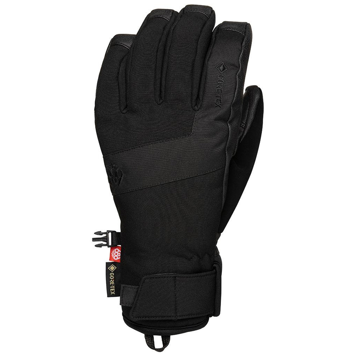 686 Gore Linear Under Cuff Snowboard Gloves - Black image 1