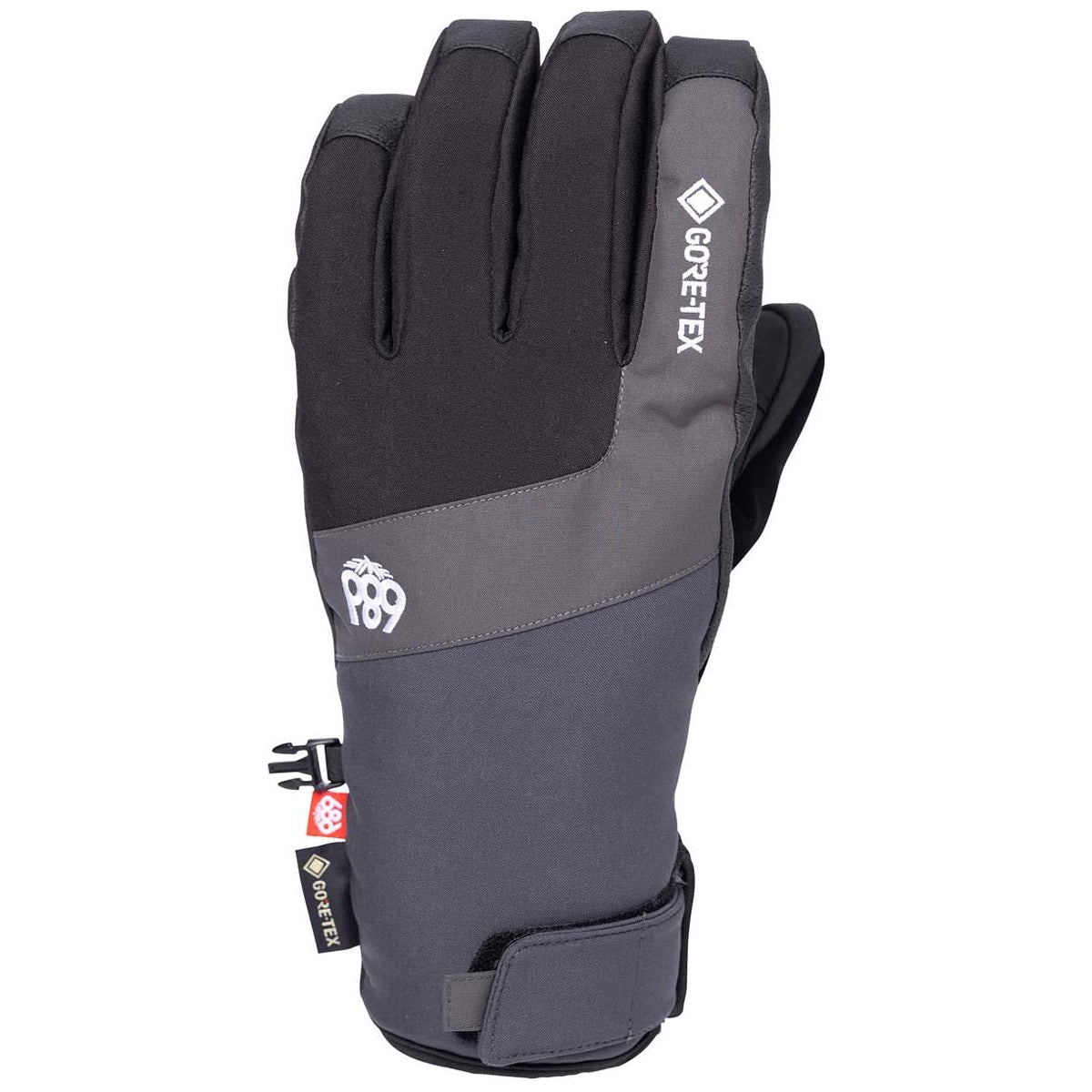 686 Gore Linear Under Cuff Snowboard Gloves - Charcoal image 1