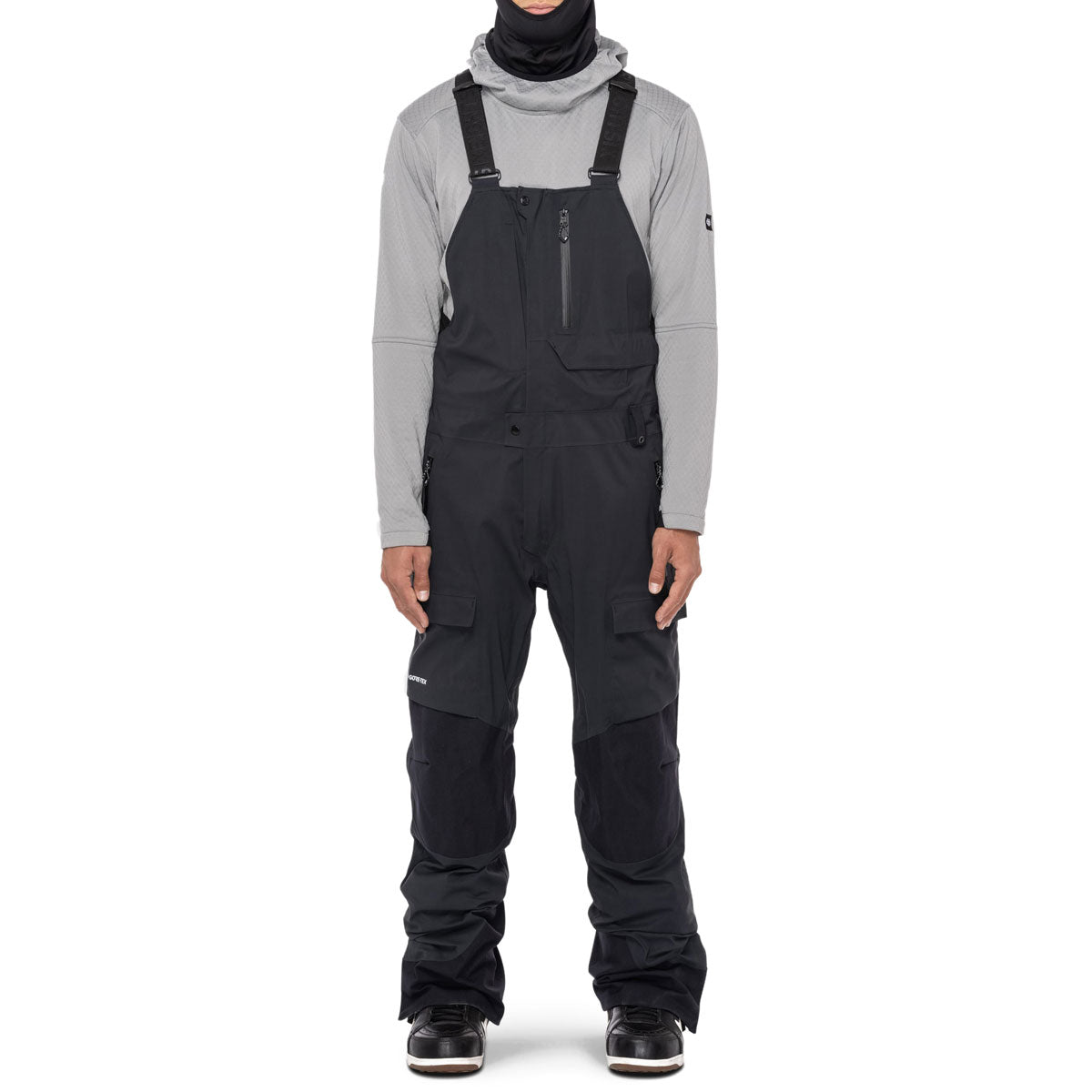 686 Grtx Stretch Dispatch Bib Snowboard Pants - Black image 1