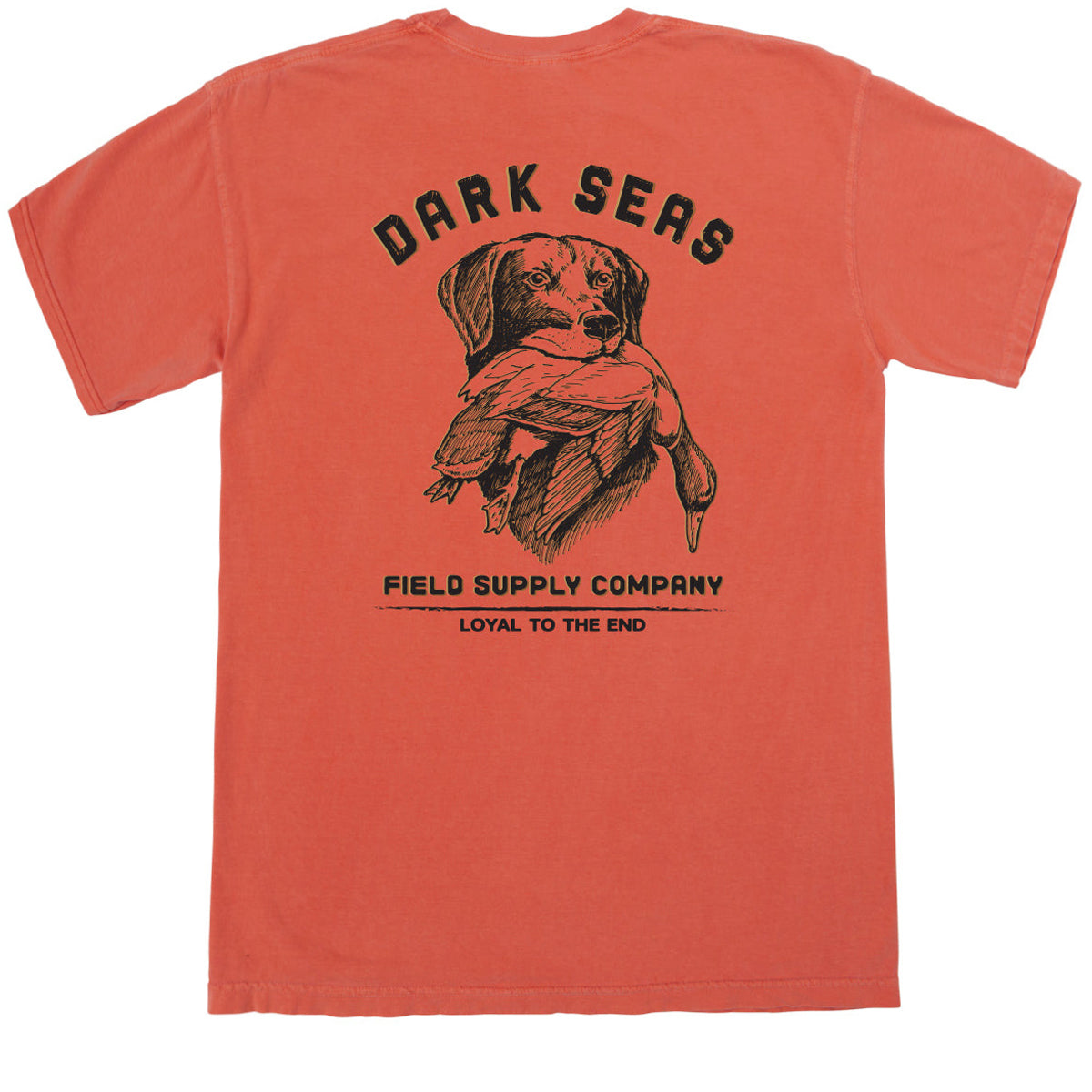 Dark Seas Loyalty T-Shirt - Red Orange image 1
