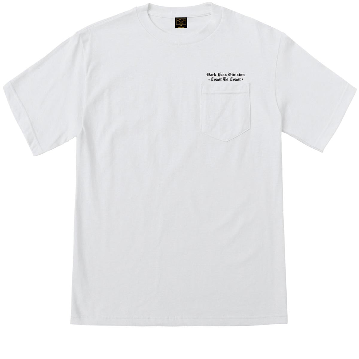 Dark Seas Traditional Pocket T-Shirt - White image 1
