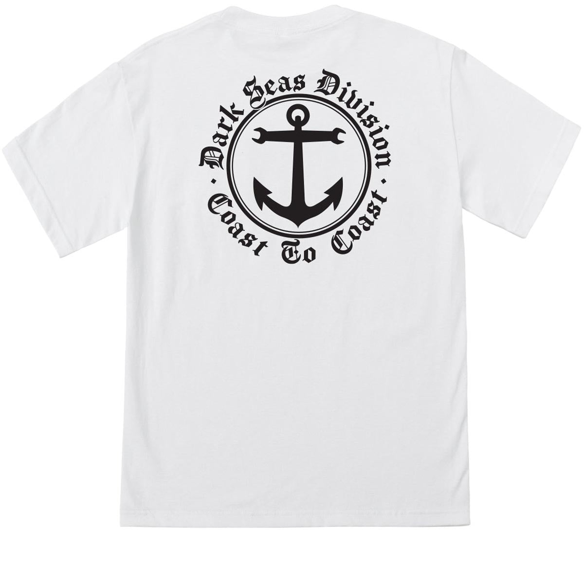 Dark Seas Traditional Pocket T-Shirt - White image 2