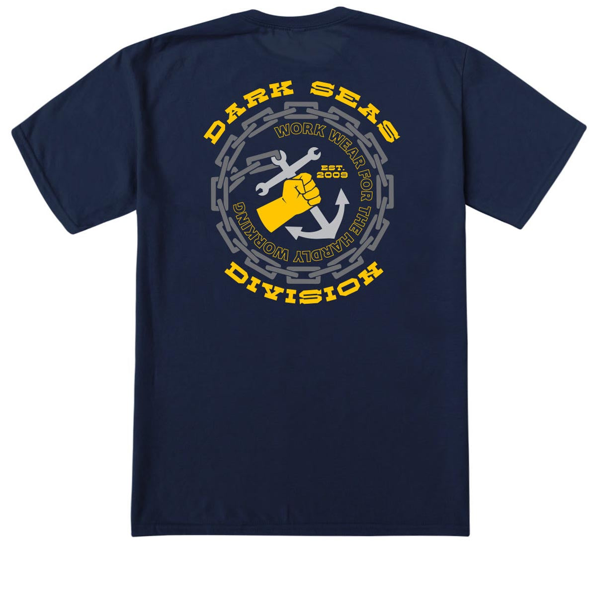 Dark Seas Handyman T-Shirt - Navy image 1