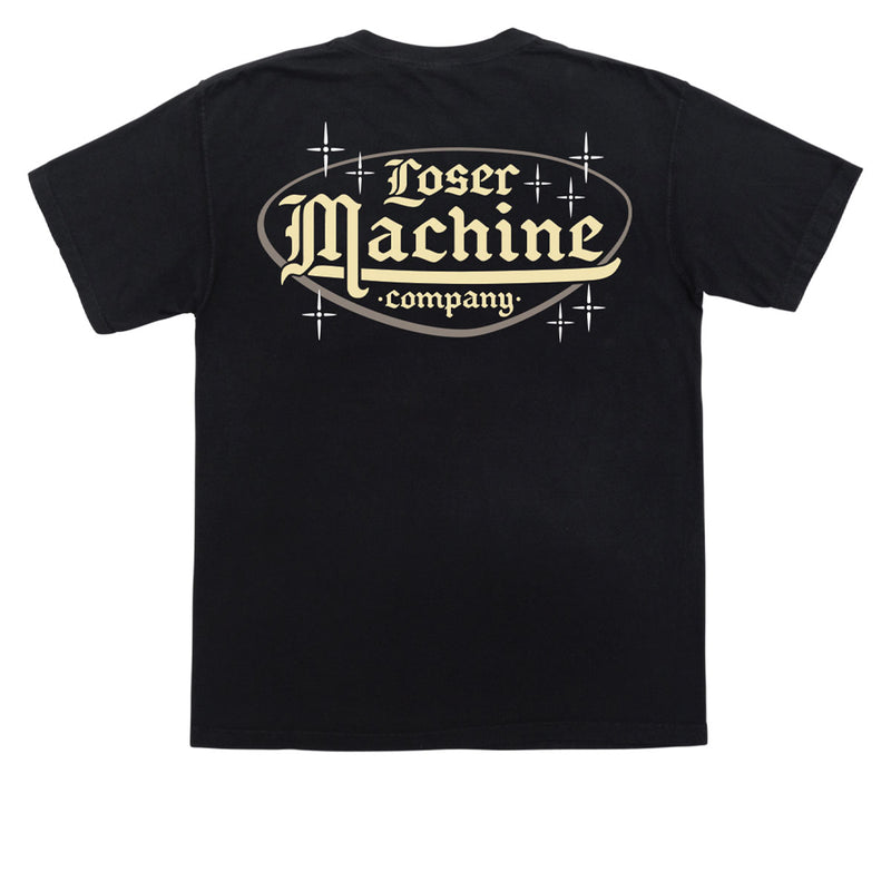 Loser Machine Smoking Lounge Pocket T-Shirt - Black