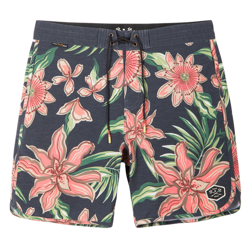 Dark Seas Sennit Boardshorts - Black
