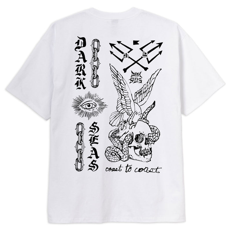 Dark Seas Trouble Maker T-Shirt - White