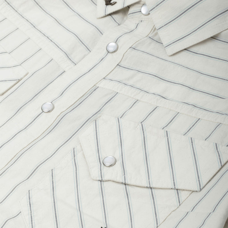 Dark Seas Kimbro Long Sleeve Shirt - Light Grey