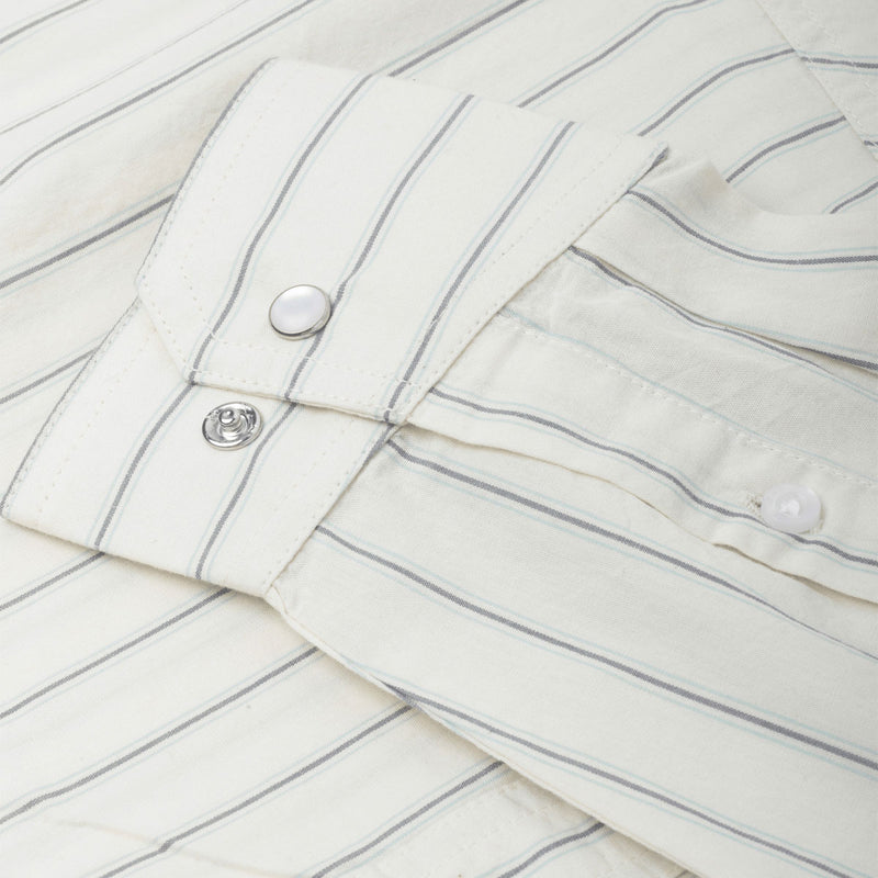 Dark Seas Kimbro Long Sleeve Shirt - Light Grey