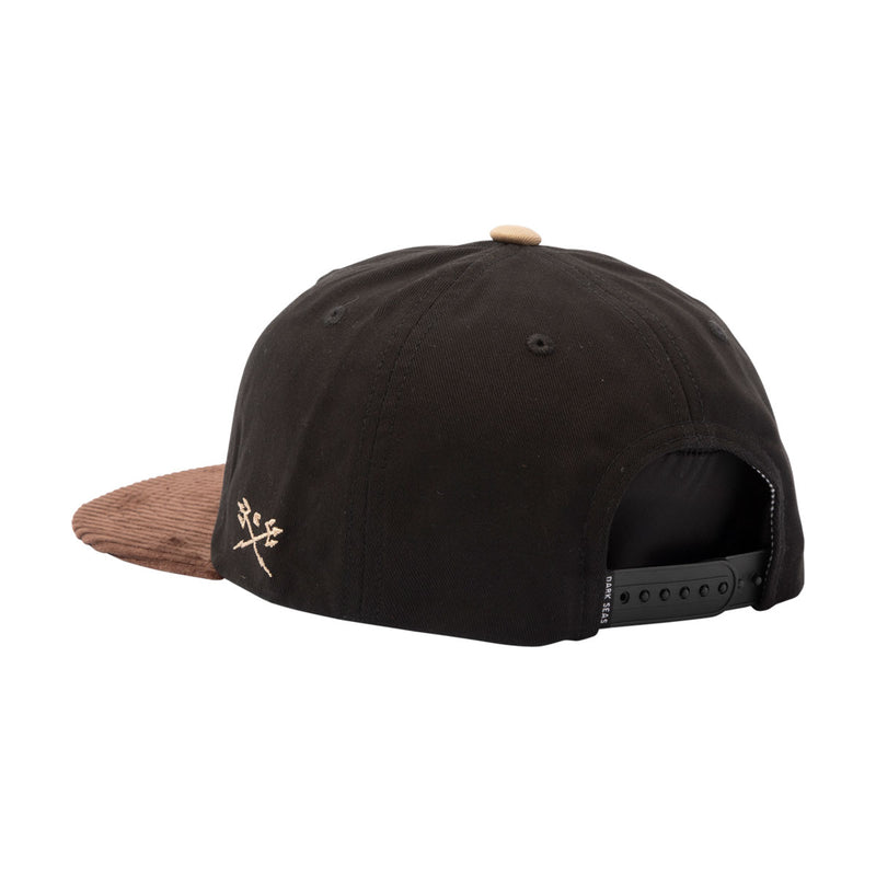 Dark Seas Oberon Hat - Black/Brown
