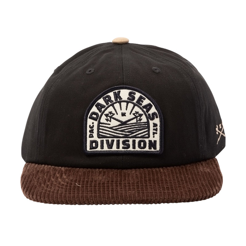 Dark Seas Oberon Hat - Black/Brown