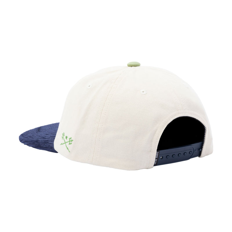 Dark Seas Oberon Hat - White/Navy
