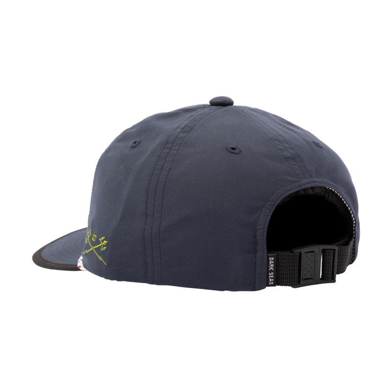 Dark Seas Striper Hat - Navy