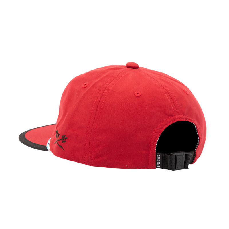 Dark Seas Striper Hat - Red