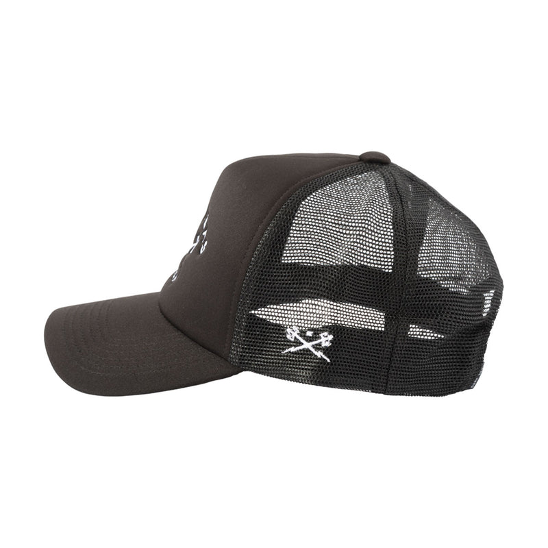 Dark Seas Tridents Foam Hat - Black