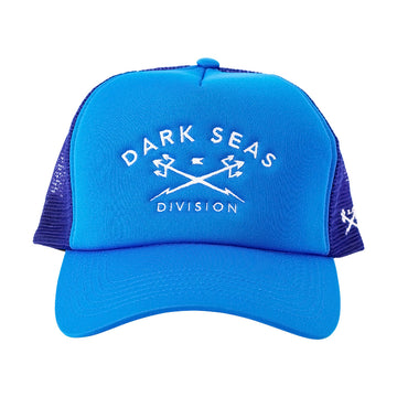 Dark Seas Tridents Foam Hat - Royal