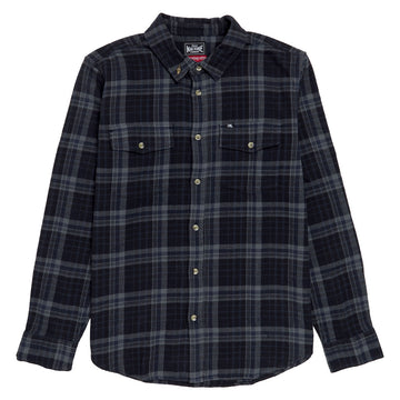 Loser Machine Step Up Flannel Shirt - Black/Navy