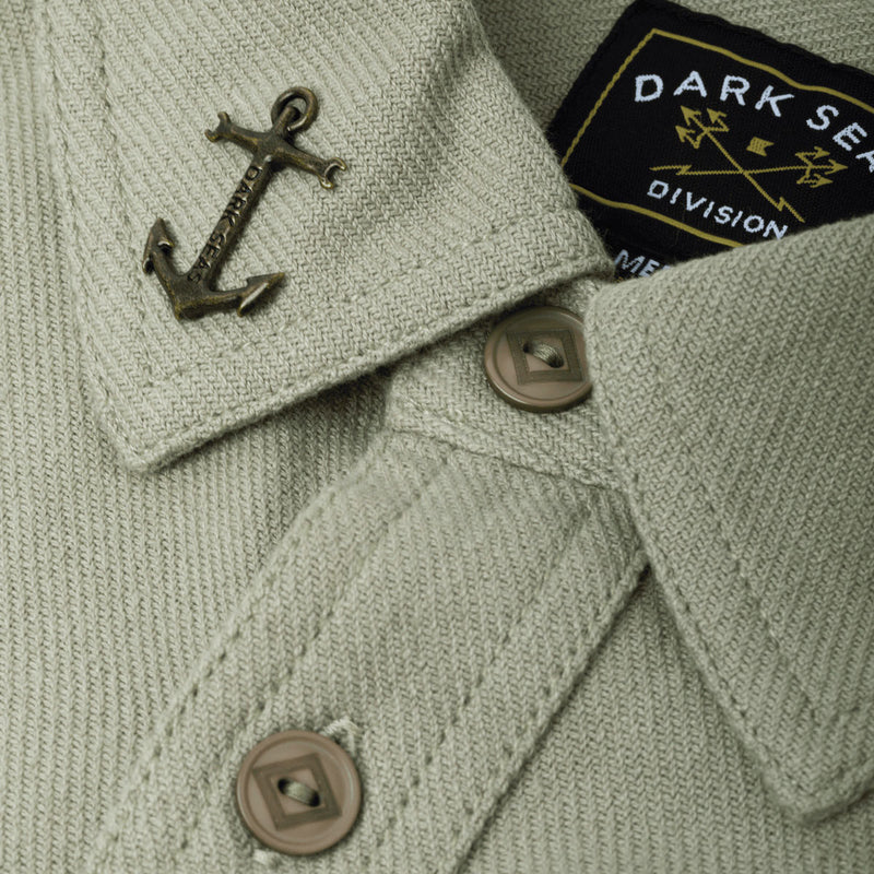 Dark Seas Bergstrom Long Sleeve Shirt - Grey