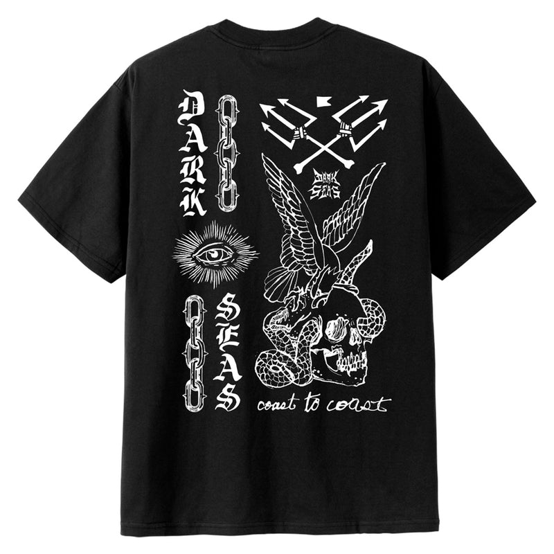 Dark Seas Trouble Maker T-Shirt - Black