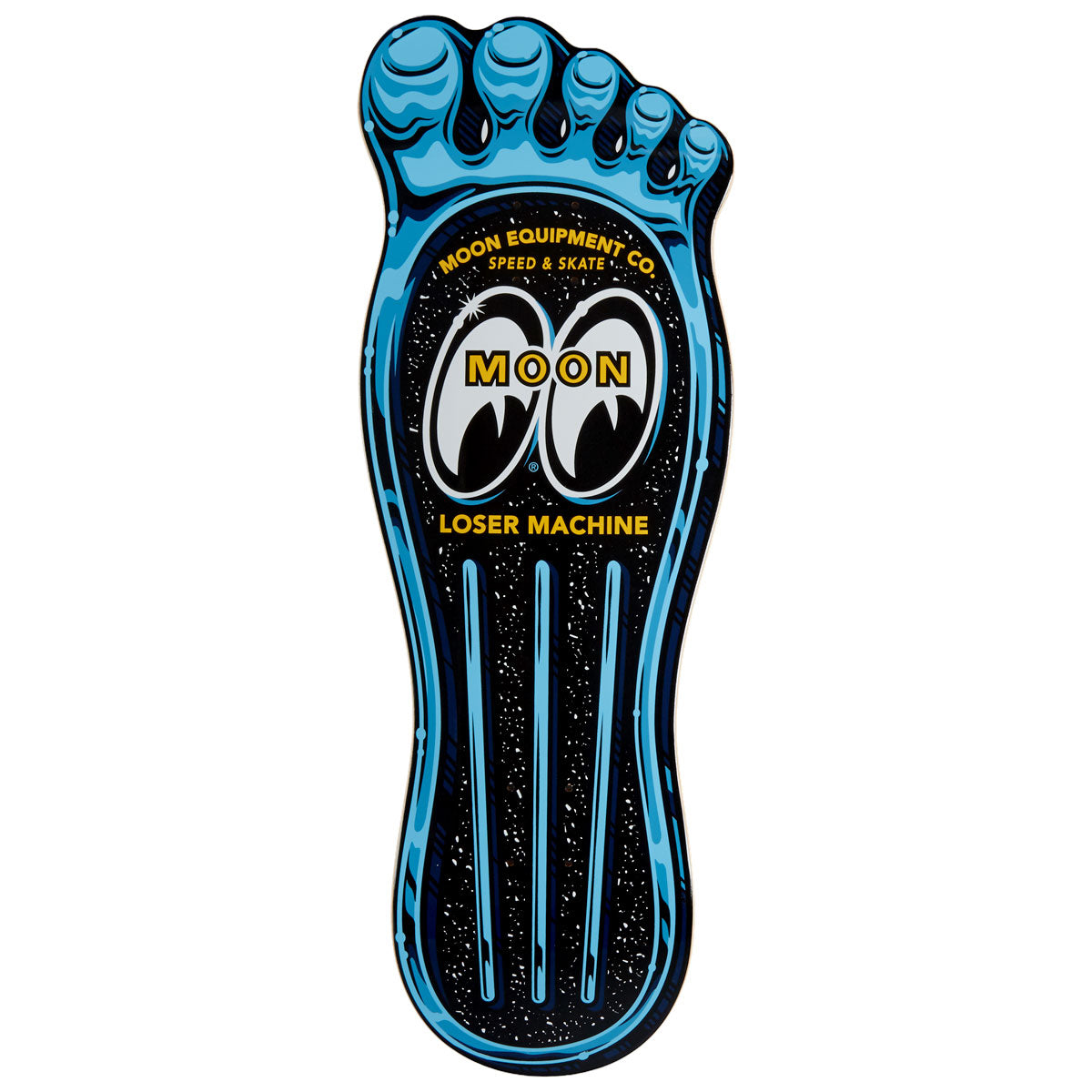 Loser Machine x Mooneyes Gas Pedal Skateboard Deck - Blue - 10.50