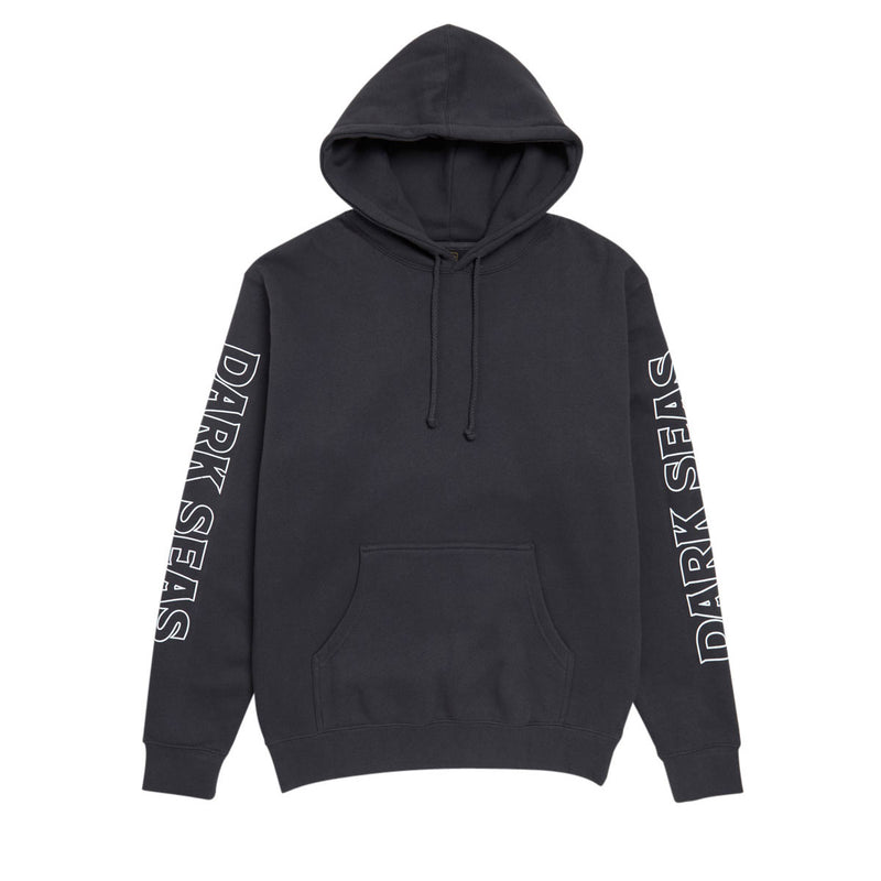 Dark Seas Dead Of Nite Hoodie - Asphalt