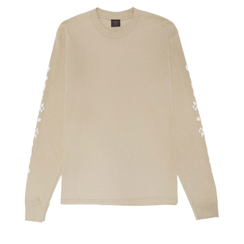 Dark Seas Wreckage Long Sleeve T-Shirt - Sand