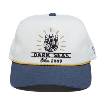 Dark Seas Corral Hat - Off White/Blue