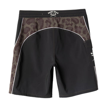 Dark Seas Time Warp Boardshorts - Black Camo