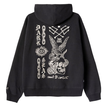 Dark Seas Mesa Heavyweight Hoodie - Black