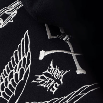 Dark Seas Mesa Heavyweight Hoodie - Black