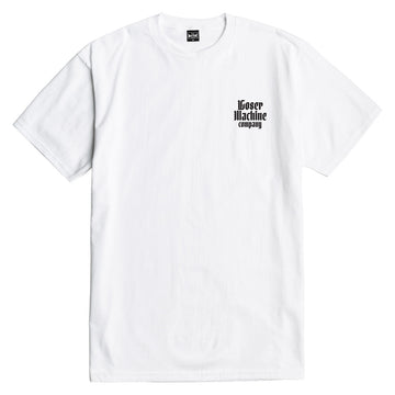Loser Machine Displeasure T-Shirt - White