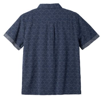 Dark Seas Scales Shirt - Navy