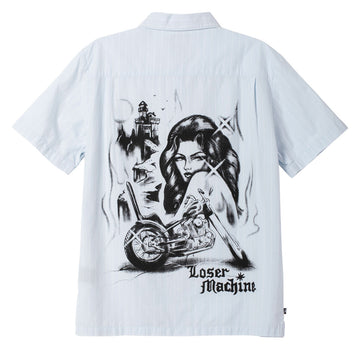 Loser Machine Attendant Shirt - Light Blue