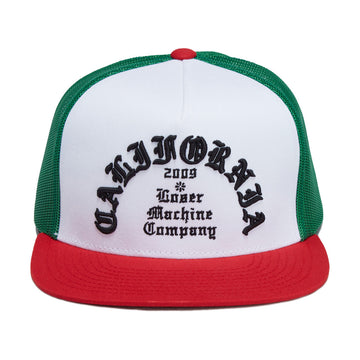 Loser Machine Fanatic Hat - Red/White/Green