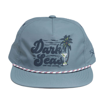 Dark Seas Tiki Time Hat - Light Blue