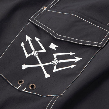 Dark Seas Windward Boardshorts - Black