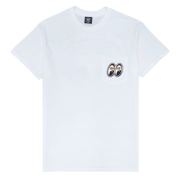 Loser Machine Front Page Pocket T-Shirt - White