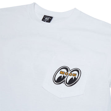 Loser Machine Front Page Pocket T-Shirt - White