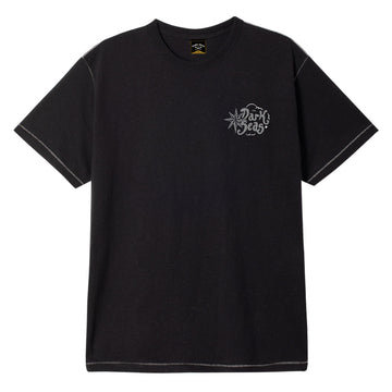 Dark Seas Folklore Blind Stitch Pocket T-Shirt - Heather Black