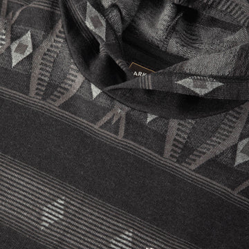 Dark Seas Ginther Knit Hoodie - Black/Charcoal