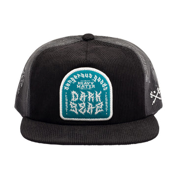 Dark Seas Metal Trucker Hat - Black