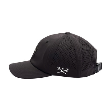 Dark Seas Low Pro Tech Hat - Black