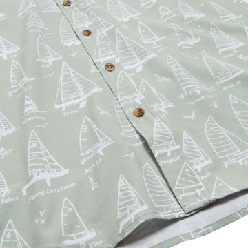 Dark Seas Mainsail Shirt - Moss