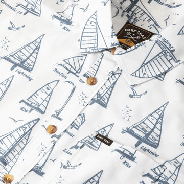 Dark Seas Mainsail Shirt - White