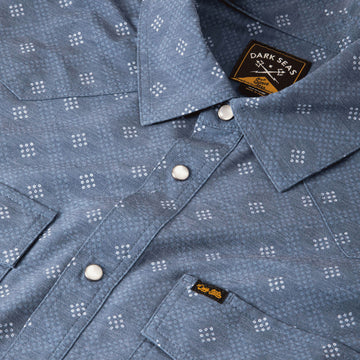 Dark Seas Barton Shirt - Indigo