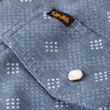 Dark Seas Barton Shirt - Indigo