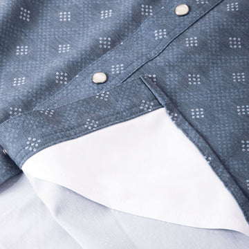 Dark Seas Barton Shirt - Indigo