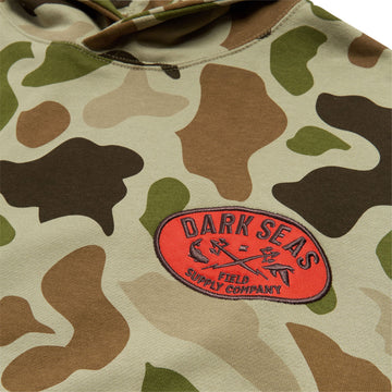 Dark Seas Briarcliff Fleece Hoodie - Camo