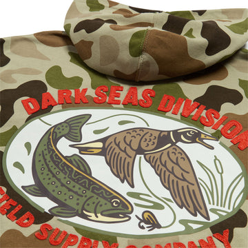Dark Seas Briarcliff Fleece Hoodie - Camo